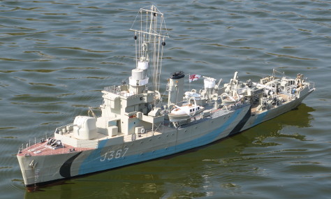 HMS Stormcloud, Algerine class minesweeper